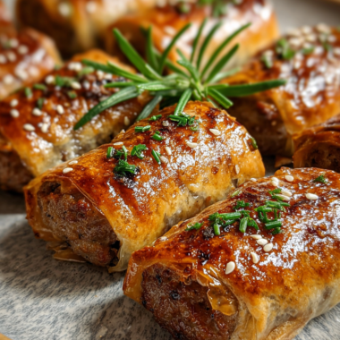 Beef & Lamb Sausage Rolls