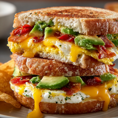 Breakfast Sandwich With Avocado
