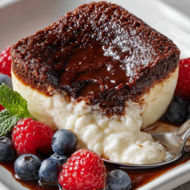 Cottage Cheese Lava Cake