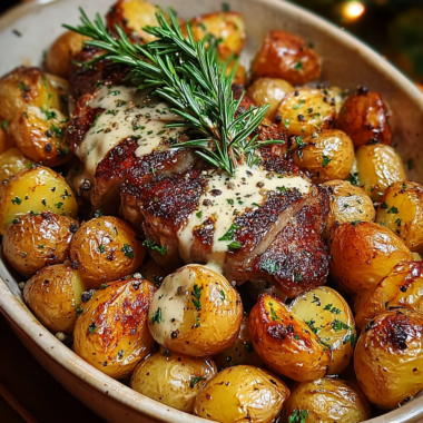 Creamy Mustard Roasted Potatoes That Everyone Loves