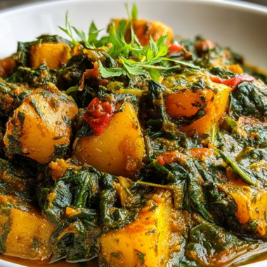 Delicious Saag Aloo: Quick Vegan Comfort Food Bliss