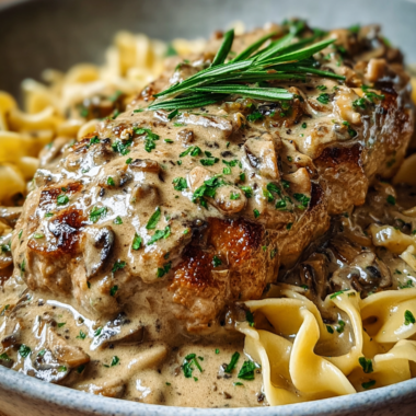 Ground Turkey Stroganoff