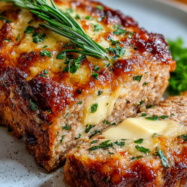 Juicy Garlic Parmesan Chicken Meatloaf: Comfort Food Delight