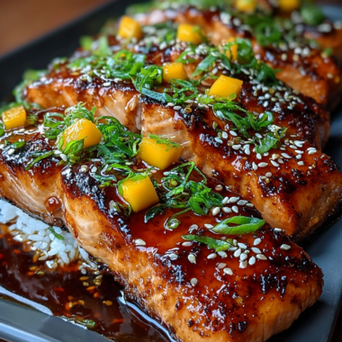Mango Teriyaki Salmon