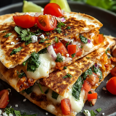 Mediterranean Quesadillas