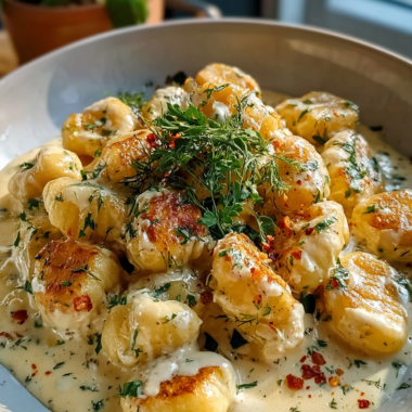 Millionaire Gnocchi With Ultra Creamy Sauce