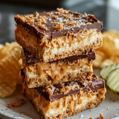 Peanut Butter Sandwich Bars