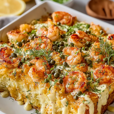 Shrimp and Crab Casserole: Creamy Comfort Awaits!