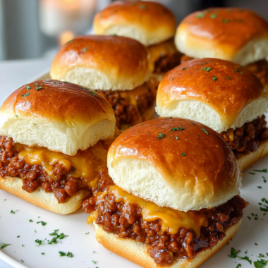 Sloppy Joe Sliders