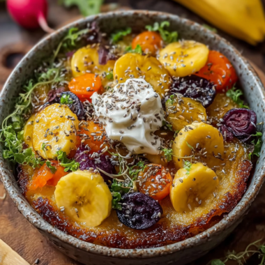 Southern Banana Cobbler