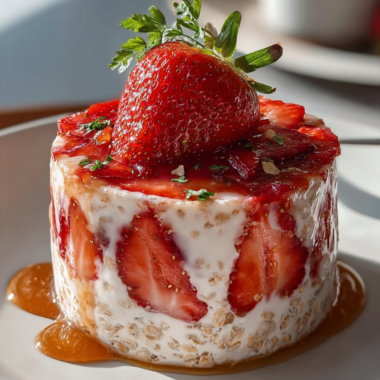 Strawberry Overnight Oats