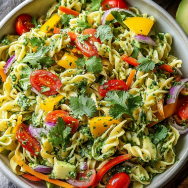 Zesty Cilantro Lime Pasta Salad Recipe for Fresh Flavor