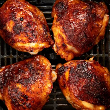 Air Fryer Hot Honey Chicken Thighs
