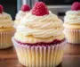 Easy Almond Wedding Cake Cupcakes With a Raspberry Twist