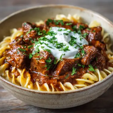 Authentic German Rahmgulasch: the Creamy Beef Stew of Your Dreams