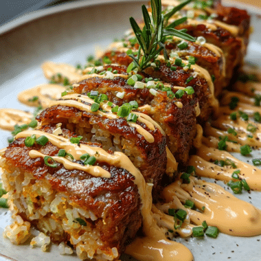 Beef Satay Crispy Rice Wraps With Creamy Peanut Dressing