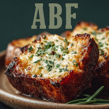 Cheesy Roasted Garlic Bread