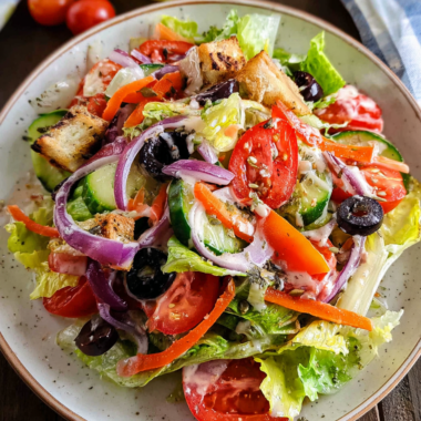 Copycat Olive Garden Salad Recipe