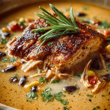 Creamy Chicken Tortilla Soup