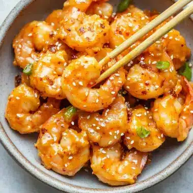 Crispy Air Fryer Bang Bang Shrimp Under 300 Calories