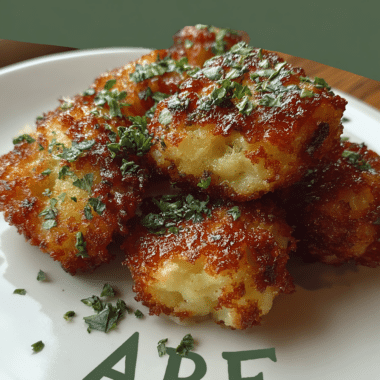 Crispy Potato Cheese Balls