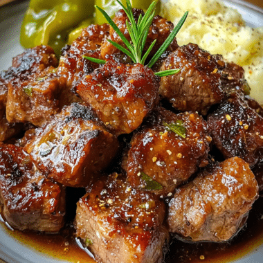 Crockpot Mississippi Steak Bites