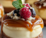 Easy Decadent Copycat Crumbl Salted Caramel Cheesecake