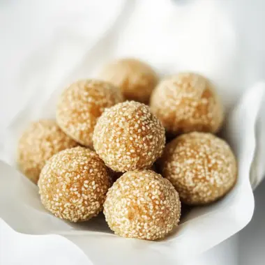 Delicious Sesame Balls: Easy Five