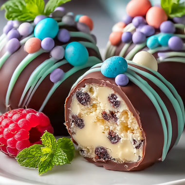 Easter Egg Cookie Dough Truffles to Brighten Your Holiday