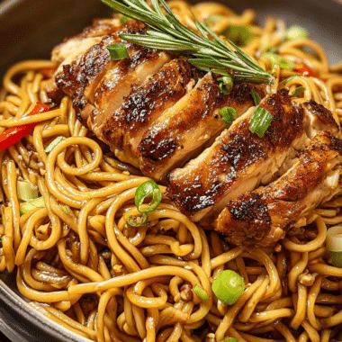 Easy Chicken Lo Mein