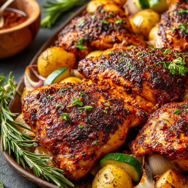 Easy Sheet Pan Peri Peri Chicken Recipe
