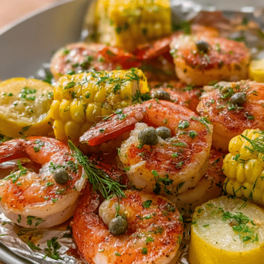 Easy Shrimp Boil Foil Packets