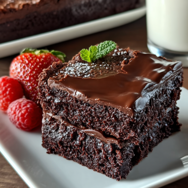 Fudgey Flourless Chocolate Brownies That Melt in Your Mouth