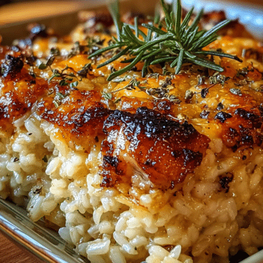 Grandma’s Chicken & Rice Casserole