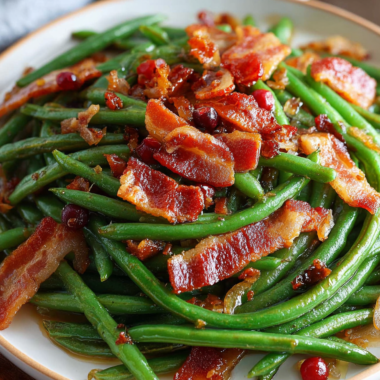 Green Beans With Bacon and Onions