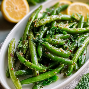 Grill Up Fresh Flavor With This Italian Flat Beans Recipe