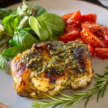 Grilled Pesto Chicken Recipe