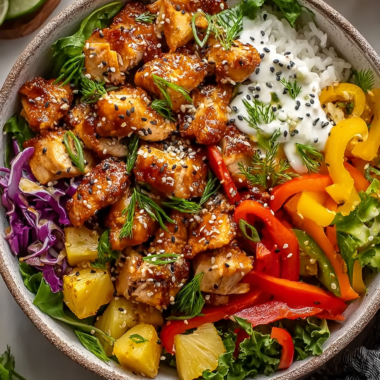 Hawaiian Chicken Bowls