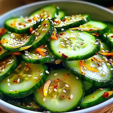 Korean Cucumber Salad: a Refreshing Twist for Summer Dining