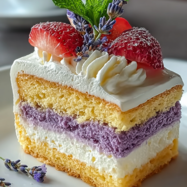 Lemon Lavender Cake: a Floral Twist on Classic Flavor
