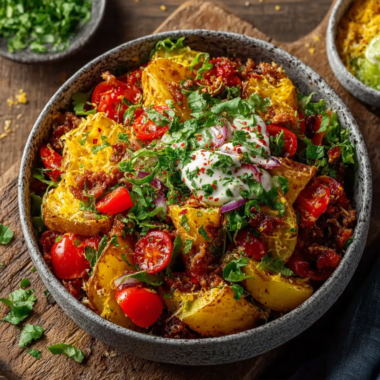 Loaded Fiesta Potato Bowls: a Cozy, Flavor
