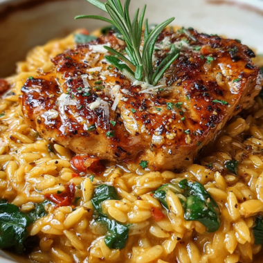 Marry Me Chicken Orzo