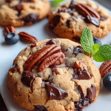 Pecan and Chocolate Chip Cookies