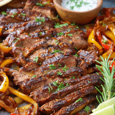 Sheet Pan Fajitas Steak