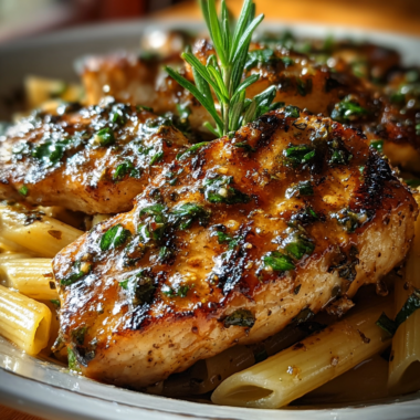 Sticky Smoky Ranch Honey Chicken Pasta