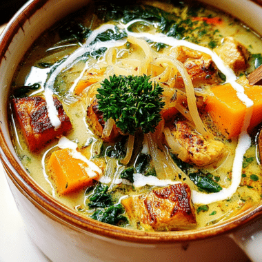 Thai Green Curry Soup