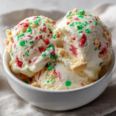 The Ultimate Christmas Cookie Ice Cream