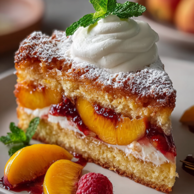 The Ultimate Peach Cake Recipe for a Picture