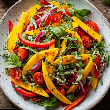 Vibrant Mango Salad That Refreshes Your Summer Days