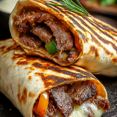 Crispy Philly Cheesesteak Grilled Wraps You Can Customize